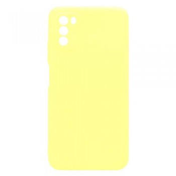 Θήκη Soft TPU inos Xiaomi Poco M3 S-Cover Κίτρινο