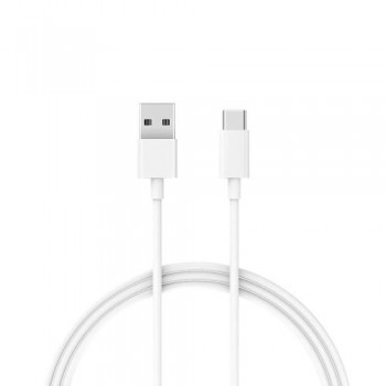 Καλώδιο Σύνδεσης USB 2.0 Xiaomi Mi USB Α to USB C 1m SJX14ZM Λευκό (Ασυσκεύαστο)