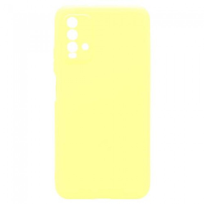 Θήκη Soft TPU inos Xiaomi Redmi 9T S-Cover Κίτρινο