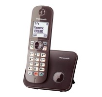 Ασύρματο Τηλέφωνο Panasonic KX-TG6851 Καφέ