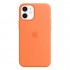 Θήκη Silicon με MagSafe Apple MHKN3 iPhone 12 mini Πορτοκαλί