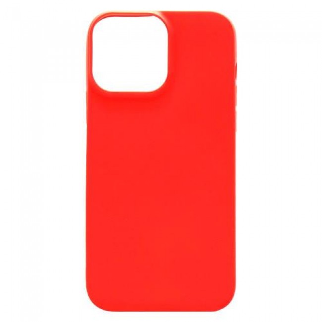 Θήκη Soft TPU inos Apple iPhone 13 Pro Max S-Cover Κόκκινο