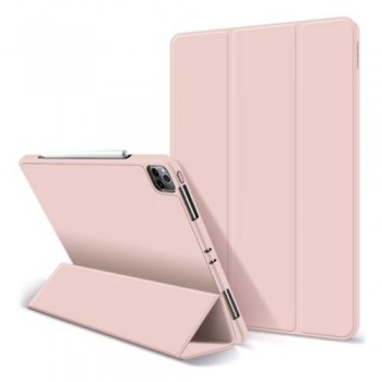 Θήκη Flip Smart με TPU SC Pen inos Apple iPad Pro 12.9 (2021) Ροζ