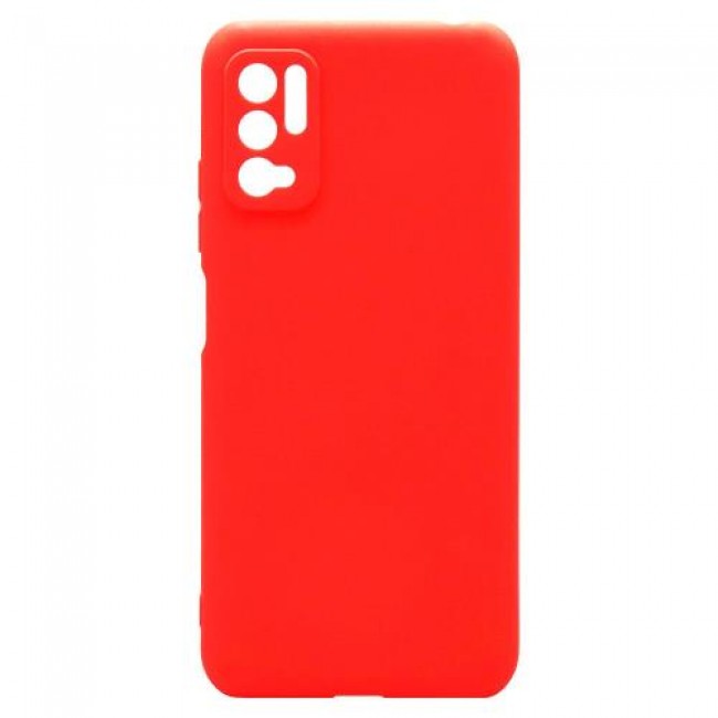 Θήκη Soft TPU inos Xiaomi Poco M3 Pro 5G S-Cover Κόκκινο