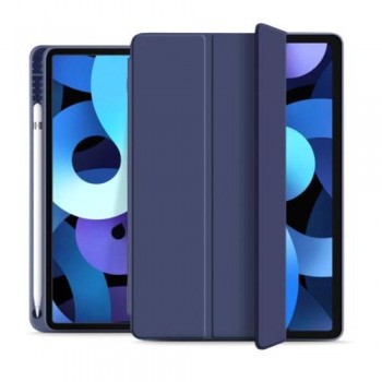 Θήκη Flip Smart με TPU SC Pen inos Apple iPad Air 4 2020 Σκούρο Μπλε