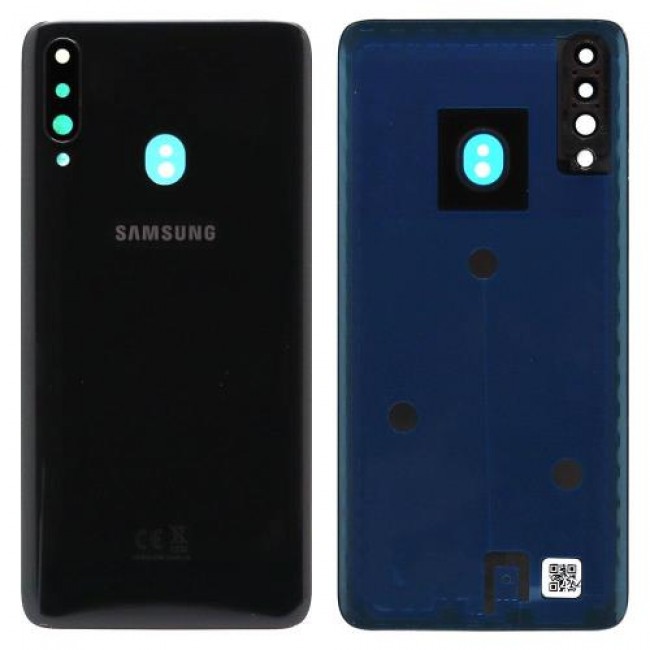 Καπάκι Μπαταρίας Samsung A207F Galaxy A20s Μαύρο (Original)