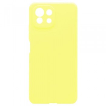 Θήκη Soft TPU inos Xiaomi Mi 11 Lite/ Mi 11 Lite 5G S-Cover Κίτρινο