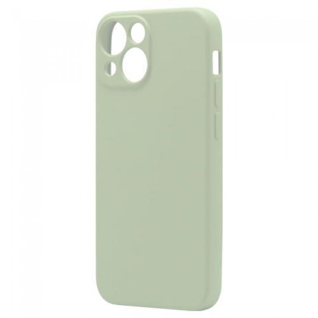 Θήκη Liquid Silicon inos Apple iPhone 13 mini L-Cover Λαδί