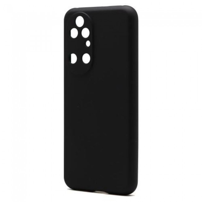 Θήκη Liquid Silicon inos Huawei P50 L-Cover Μαύρο