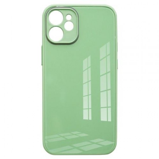 Θήκη TPU & Glass inos Apple iPhone 12 mini CamGuard Ανοικτό Πράσινο Θήκη TPU & Glass inos Apple iPhone 12 mini CamGuard Ανοικτό Πράσινο