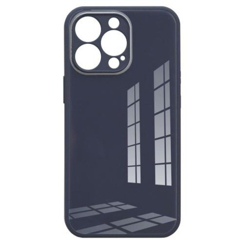 Θήκη TPU & Glass inos Apple iPhone 13 Pro CamGuard Σκούρο Μπλε