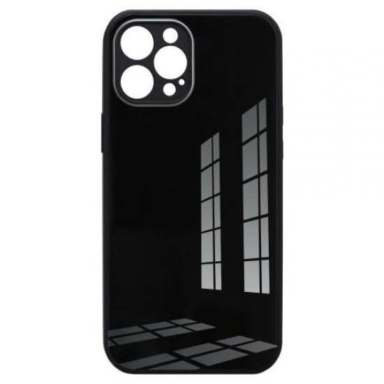 Θήκη TPU & Glass inos Apple iPhone 12 Pro Max CamGuard Μαύρο