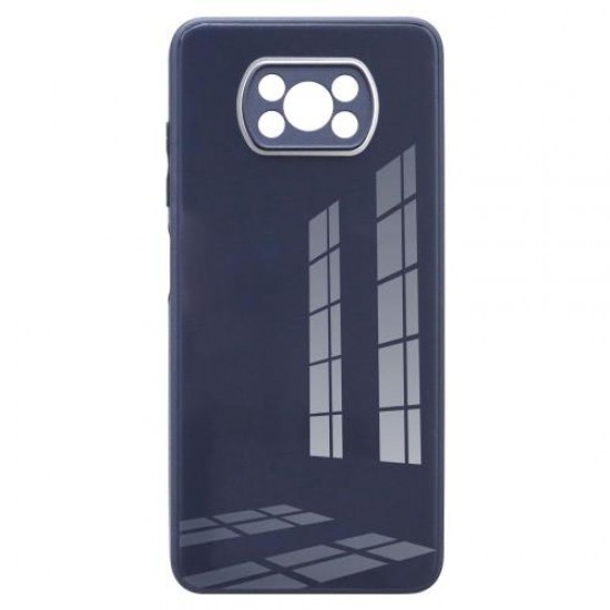 Θήκη TPU & Glass inos Xiaomi Poco X3 NFC/ Poco X3 Pro CamGuard Σκούρο Μπλε Θήκη TPU & Glass inos Xiaomi Poco X3 NFC/ Poco X3 Pro CamGuard Σκούρο Μπλε