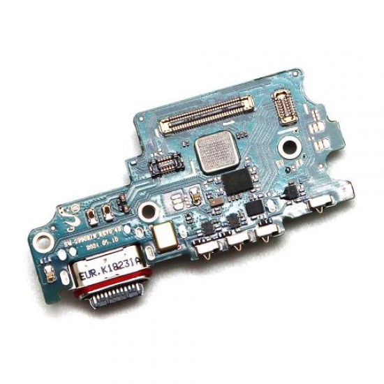 Πλακέτα Samsung G990B Galaxy S21 FE 5G με Επαφή Φόρτισης & Sim Reader (Original) ΠΛΑΚΈΤΑ SAMSUNG G990B GALAXY S21 FE 5G ΜΕ ΕΠΑΦΉ ΦΌΡΤΙΣΗΣ & SIM READER (ORIGINAL)
