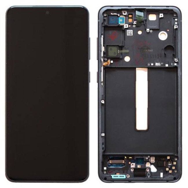 Οθόνη με Touch Screen & Μπροστινή Πρόσοψη Samsung G990B Galaxy S21 FE 5G Γκρι (Original) Οθόνη με Touch Screen & Μπροστινή Πρόσοψη Samsung G990B Galaxy S21 FE 5G Γκρι (Original)
