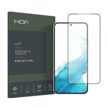Tempered Glass Full Face Hofi Premium Pro+ Samsung G901B Galaxy S22 5G Μαύρο (1 τεμ.)