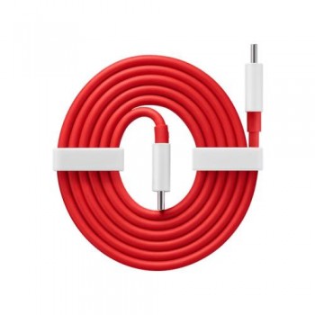 Καλώδιο OnePlus Warp Charge USB C σε USB C 1m Κόκκινο