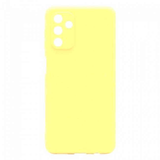 Θήκη Soft TPU inos Samsung A136U Galaxy A13 5G S-Cover Κίτρινο