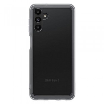 Θήκη Soft Clear Cover Samsung EF-QA136TBEG A136U Galaxy A13 5G Διάφανο-Μαύρο