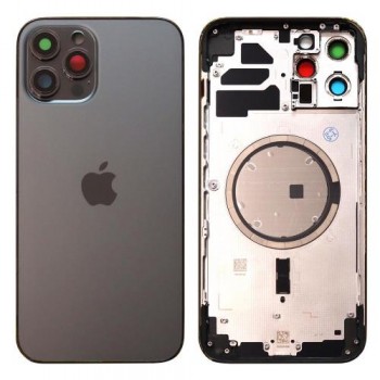 Καπάκι Μπαταρίας Apple iPhone 12 Pro Max Μαύρο (OEM)