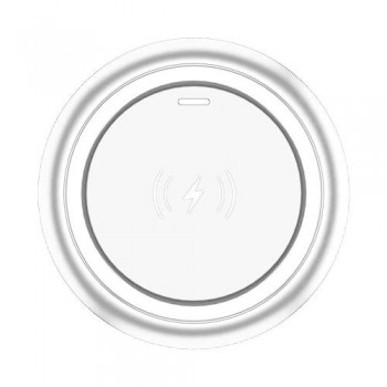 Ασύρματος Φορτιστής Devia EA242 V3 15W για Smartphones Allen Series Λευκό