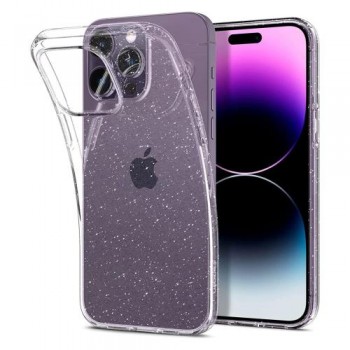 Θήκη TPU Spigen Liquid Crystal Apple iPhone 14 Pro Glitter Διάφανο