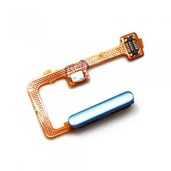 Καλώδιο Πλακέ Πλήκτρου On/Off Xiaomi Mi 11 Lite με Fingerprint Sensor Μπλε (OEM)