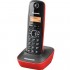 Ασύρματο Τηλέφωνο Panasonic KX-TG1611 Μαύρο-Κόκκινο
