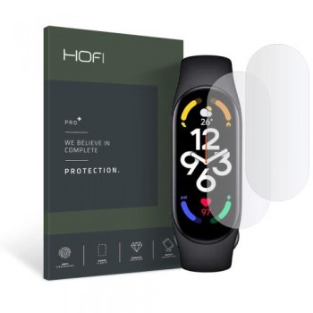 Hybrid Nano Glass Hofi Premium Pro+ Xiaomi Mi Smart Band 7 Διάφανο (2 τεμ.)