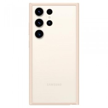 Θήκη TPU & PC Spigen Ultra Hybrid Samsung S918B Galaxy S23 Ultra 5G Διάφανο-Μπεζ