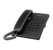 Σταθερό Τηλέφωνο Panasonic KX-TS500EXB Μαύρο