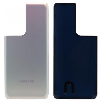 Καπάκι Μπαταρίας Samsung G998B Galaxy S21 Ultra 5G Ασημί (OEM)