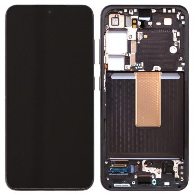 Οθόνη με Touch Screen & Μπροστινή Πρόσοψη Samsung S911B Galaxy S23 5G Μαύρο (Original) Οθόνη με Touch Screen & Μπροστινή Πρόσοψη Samsung S911B Galaxy S23 5G Μαύρο (Original)