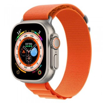 Λουράκι Devia Sport5 Nylon Woven Apple Watch (38/ 40/ 41mm) Deluxe Πορτοκαλί