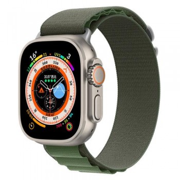 Λουράκι Devia Sport5 Nylon Woven Apple Watch (38/ 40/ 41mm) Deluxe Χακί