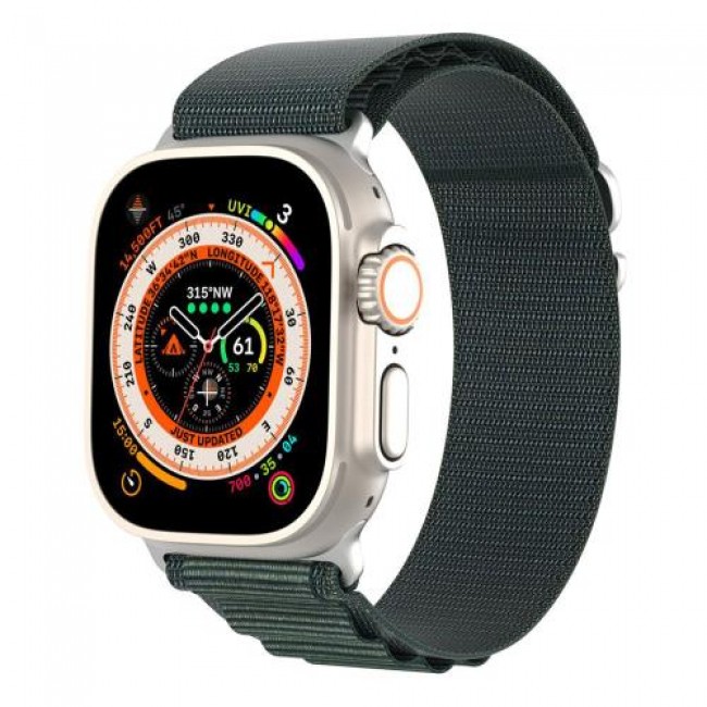 Λουράκι Bracelet Dux Ducis Sport Nylon Woven Apple Watch (42/ 44/ 45/ 49mm) Πράσινο Λουράκι Bracelet Dux Ducis Sport Nylon Woven Apple Watch (42/ 44/ 45/ 49mm) Πράσινο