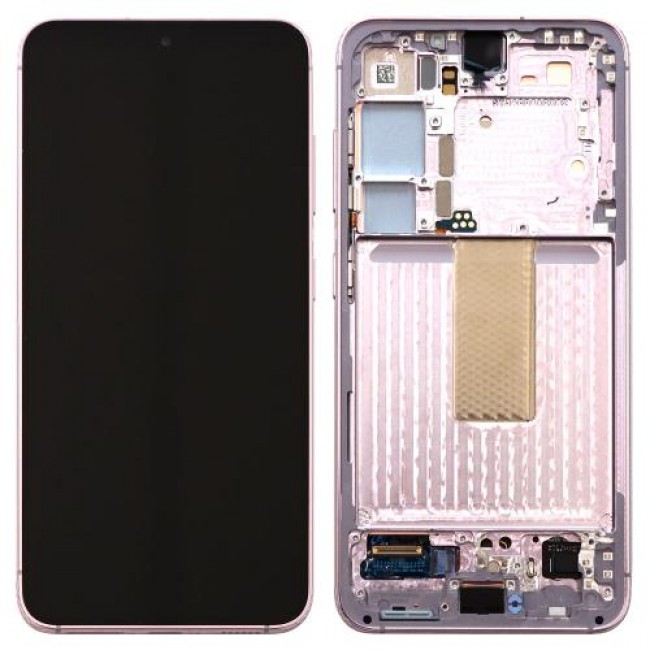 Οθόνη με Touch Screen & Μπροστινή Πρόσοψη Samsung S911B Galaxy S23 5G Ροζ (Original) Οθόνη με Touch Screen & Μπροστινή Πρόσοψη Samsung S911B Galaxy S23 5G Ροζ (Original)