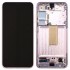 Οθόνη με Touch Screen & Μπροστινή Πρόσοψη Samsung S911B Galaxy S23 5G Ροζ (Original)