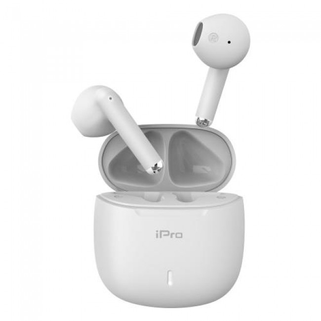 True Wireless Ακουστικά Bluetooth iPro TW100 Λευκό True Wireless Ακουστικά Bluetooth iPro TW100 Λευκό