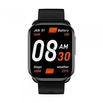 Smartwatch QCY GS S6 2.02'' Μαύρο