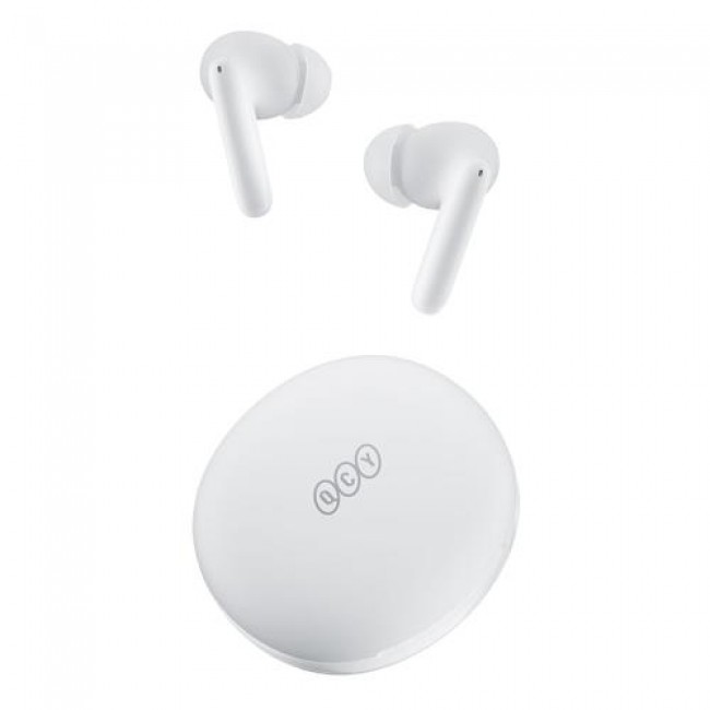 True Wireless Ακουστικά Bluetooth QCY T13 ANC 2 Λευκό