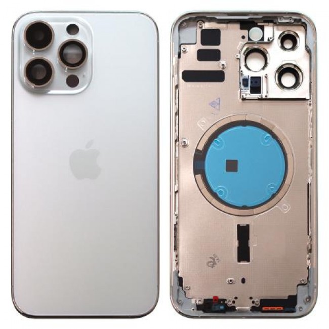 Καπάκι Μπαταρίας Apple iPhone 14 Pro Max Ασημί (OEM)