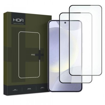 Tempered Glass Full Face Hofi Premium Pro+ Samsung Galaxy S24 Plus 5G Μαύρο (2 τεμ.)