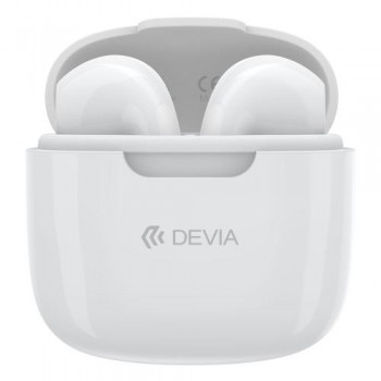 True Wireless Ακουστικά Bluetooth Devia K1 EM057 Kintone Λευκό