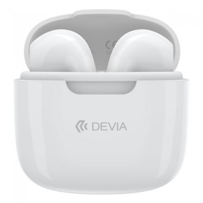 True Wireless Ακουστικά Bluetooth Devia K1 EM057 Kintone Λευκό