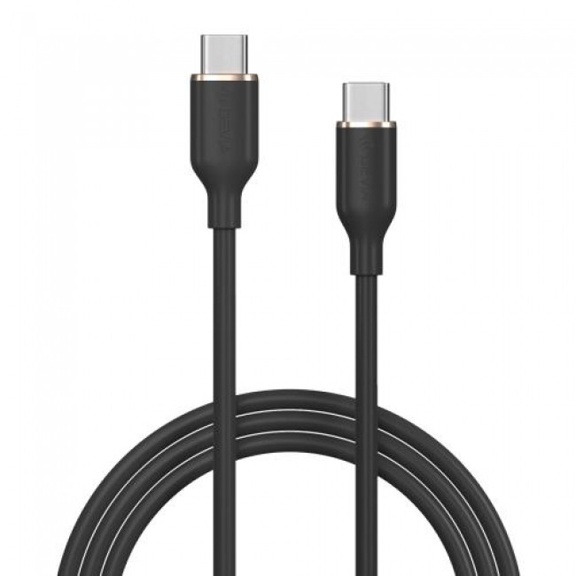 Καλώδιο Σύνδεσης USB 2.0 Devia EC632 USB C σε USB C 1.2m Jelly Μαύρο