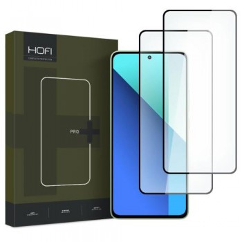 Tempered Glass Full Face Hofi Premium Pro+ Xiaomi Redmi Note 13 4G Μαύρο (2 τεμ.)