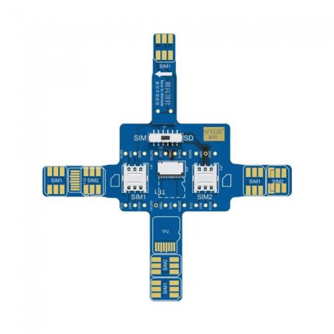 Δοκιμαστική Πλακέτα Wylie SIM και MicroSD Δοκιμαστική Πλακέτα Wylie SIM και MicroSD