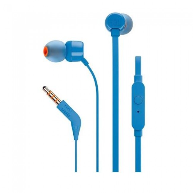 Hands Free Stereo JBL Tune T160 3.5mm Μπλε