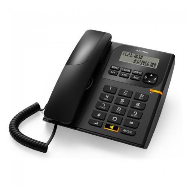 Σταθερό Τηλέφωνο Alcatel T58 Μαύρο